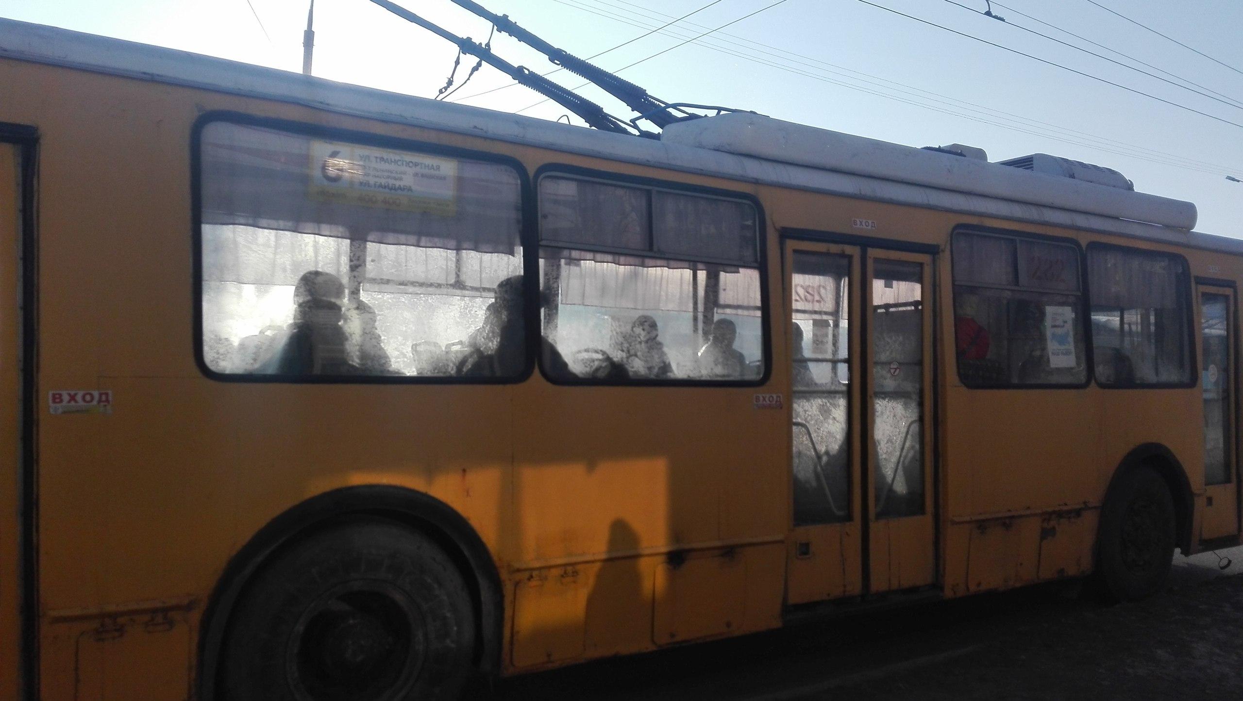 В Йошкар-Оле погода вмешалась в движение троллейбусов № м11, № м12  