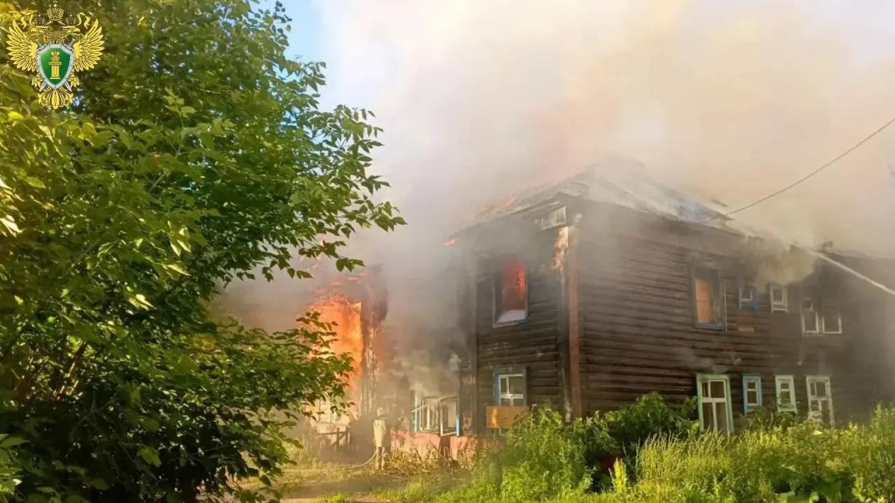 Пожаром в многоквартирном доме в Волжске заинтересовалась прокуратура
