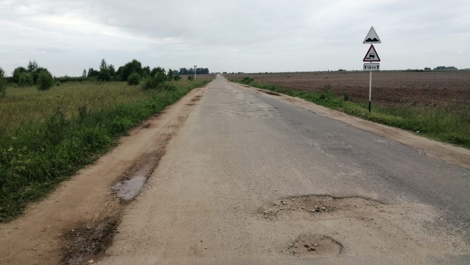 «Марийскавтодор» вовремя не отремонтировал участок дороги от Дорожного до Сосново