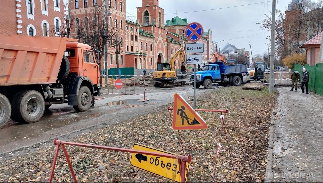 Завтра в Йошкар-Оле будет перекрыто движение по улице Вознесенской у филармонии