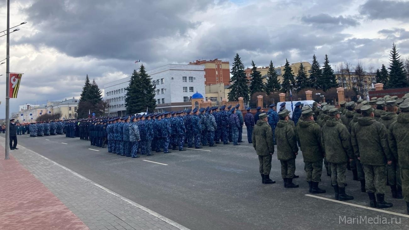 Центр Йошкар-Олы перекроют в связи с репетицией Парада Победы