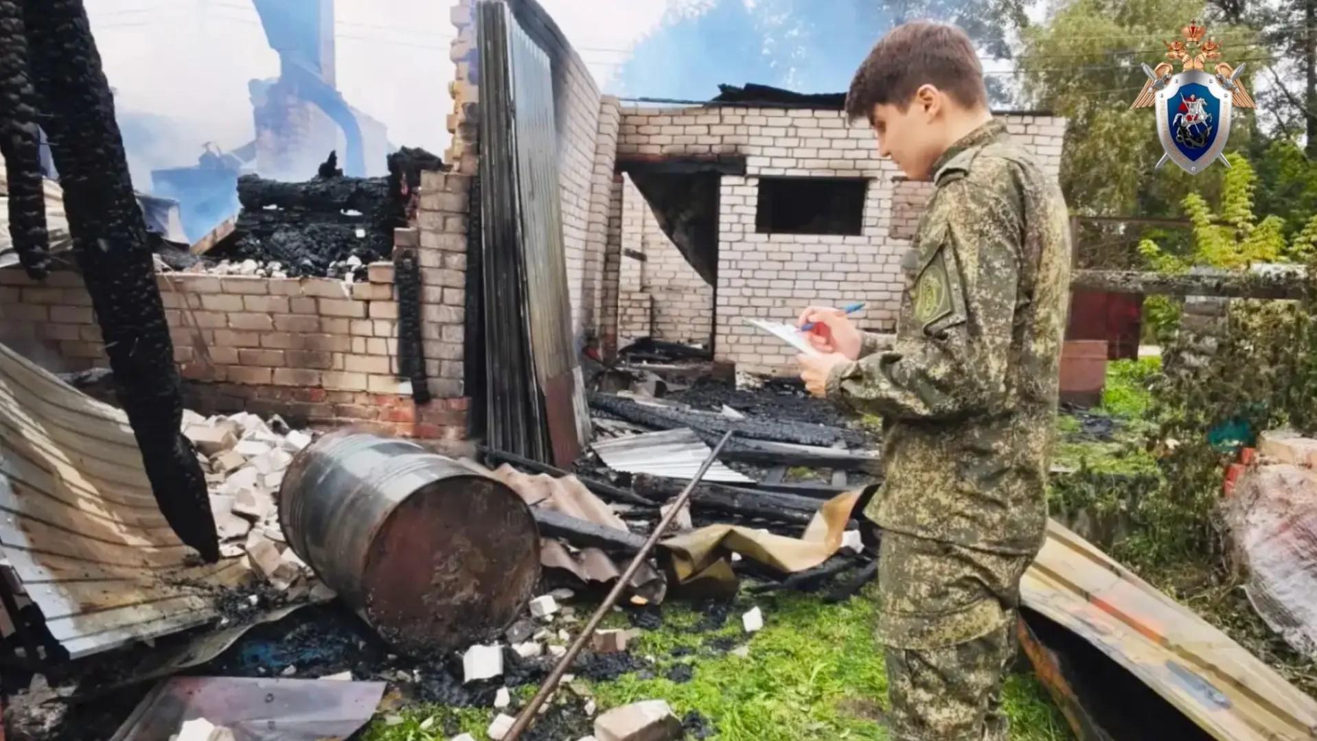 В Марий Эл проводится проверка по факту смертельного пожара