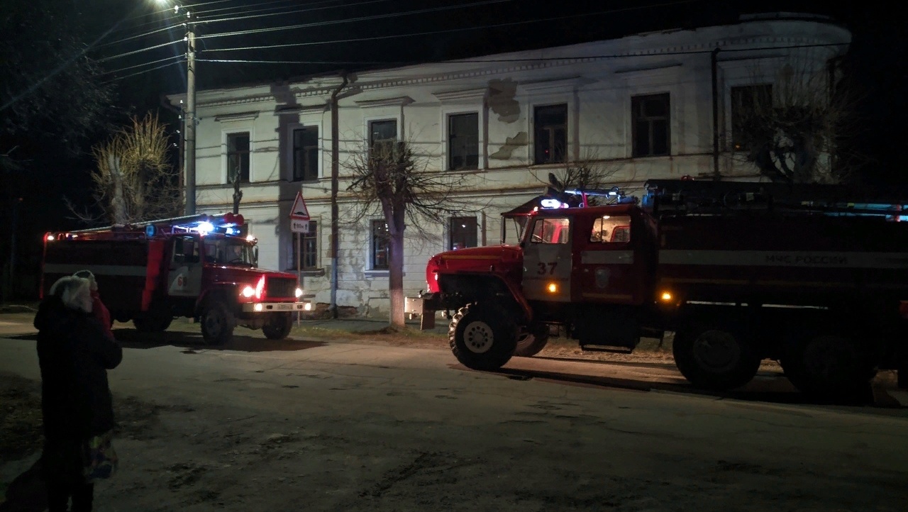 В Козьмодемьянске горел дом постройки XVIII века