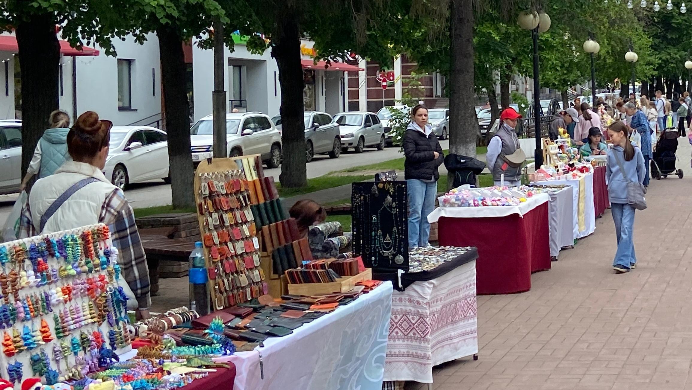 На бульваре Чавайна в Йошкар-Оле открылся «Город мастеров»
