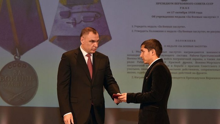 Родственникам красноармейца из Марий Эл передали медаль «За боевые заслуги»