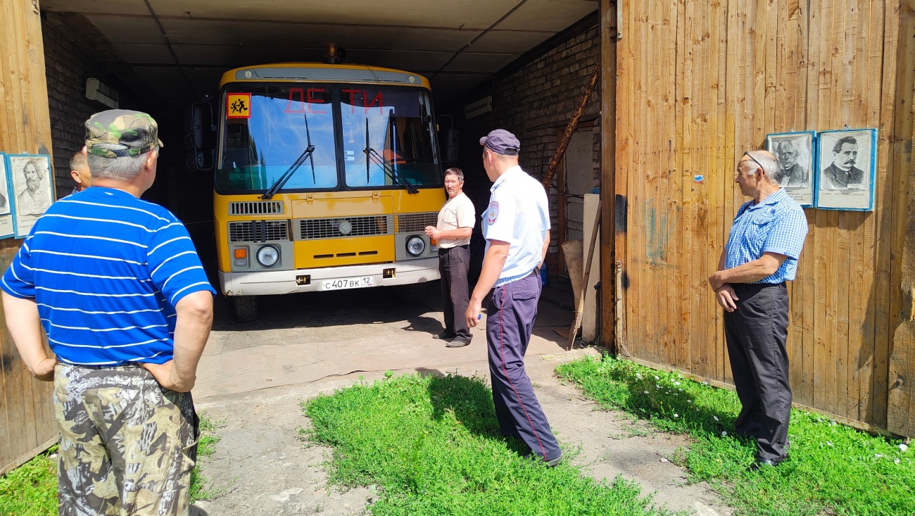 В Марий Эл началась проверка школьных автобусов