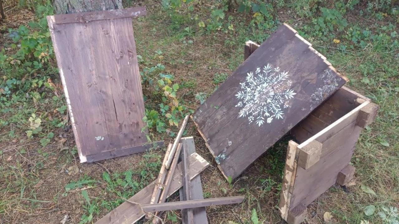 В Мари-Туреке бесчинствуют вандалы