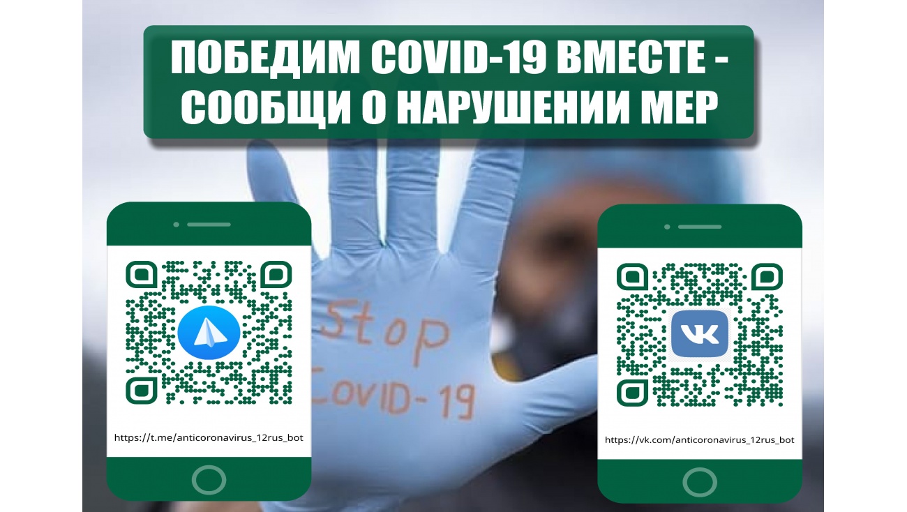 В Марий Эл разработана система народного контроля «АнтиCOVID-19»
