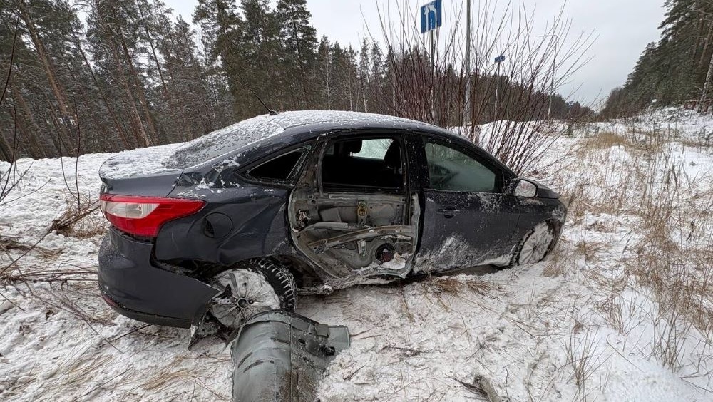 В Марий Эл на трассе «Вятка» иномарка с ребёнком съехала в кювет