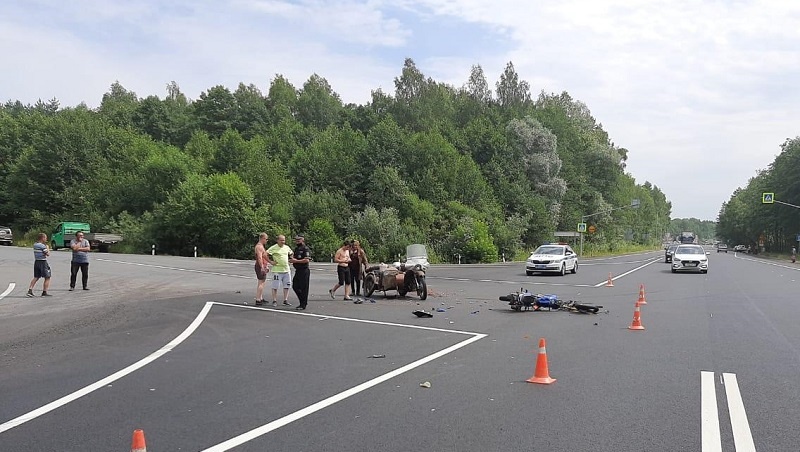 В Марий Эл пенсионер с подростком на мотоциклах не поделили дорогу
