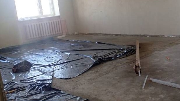 В Микряковской школе кипят ремонтные работы
