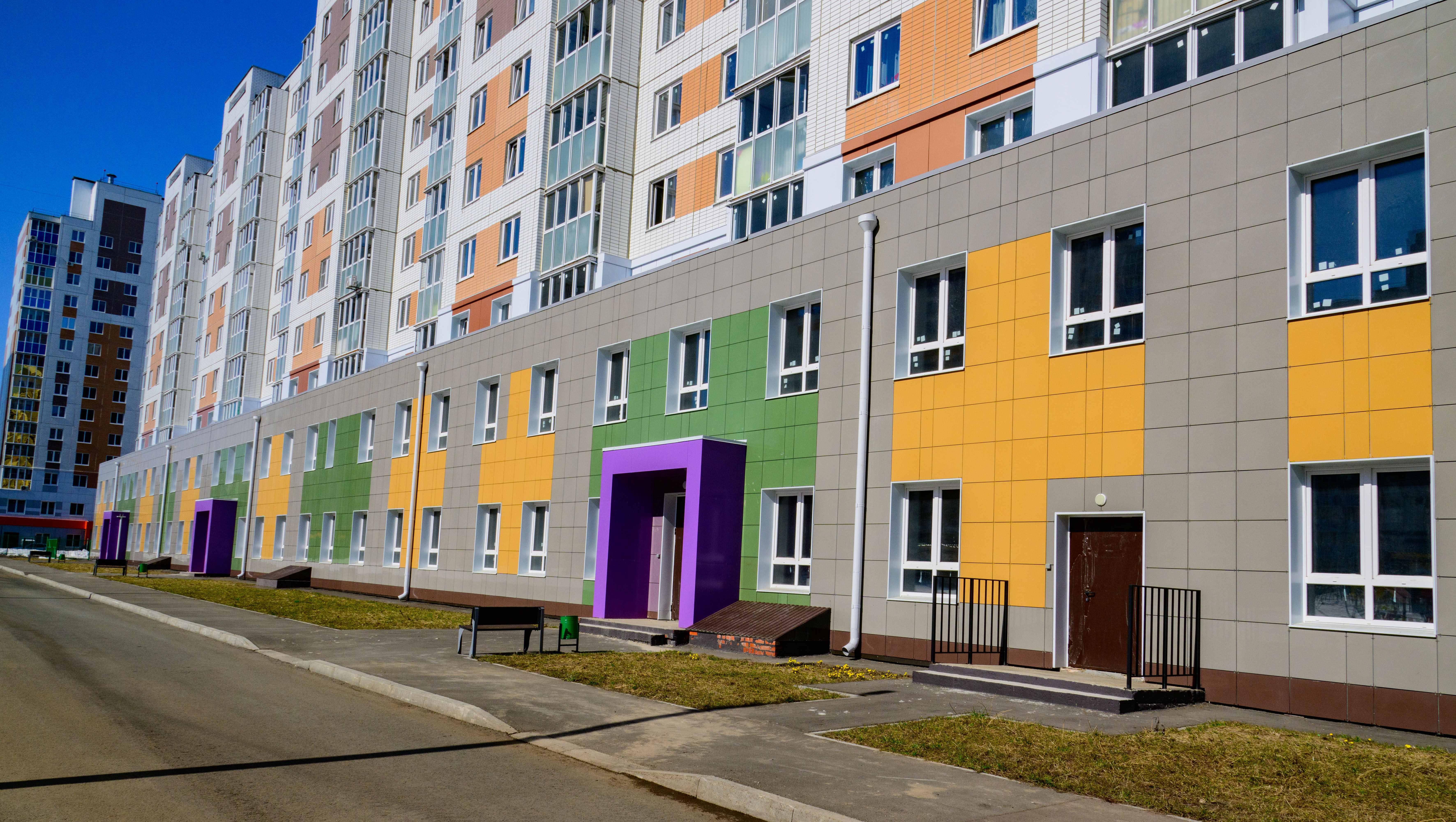 В посёлке Медведево заработает новый детсад на 140 мест