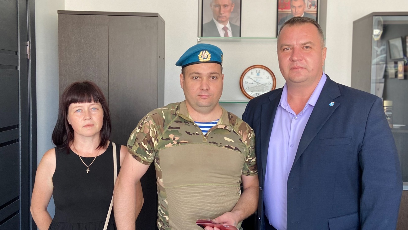 Стрелку воздушно-десантной дивизии из Йошкар-Олы вручили медаль «Участнику СВО»