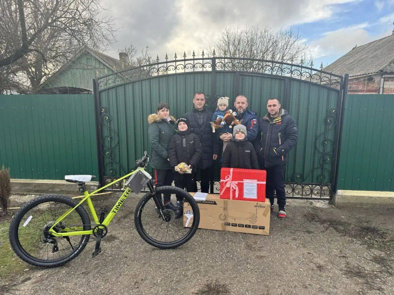 Глава Марий Эл исполнил новогодние желания детей Куйбышевского округа