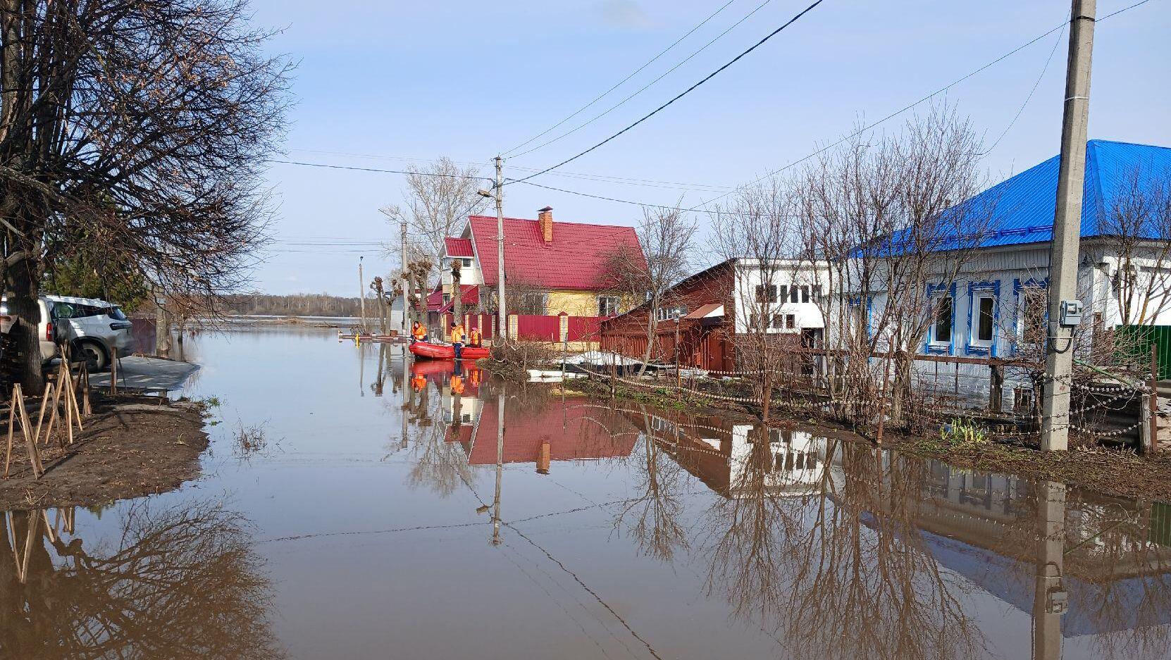 В Марий Эл подтоплены 257 домов и 307 приусадебных участков