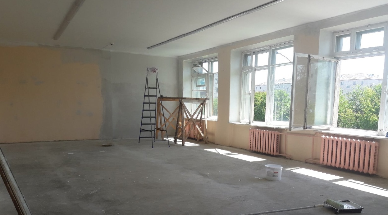 В десяти школах в Марий Эл капитальный ремонт завершат к концу октября