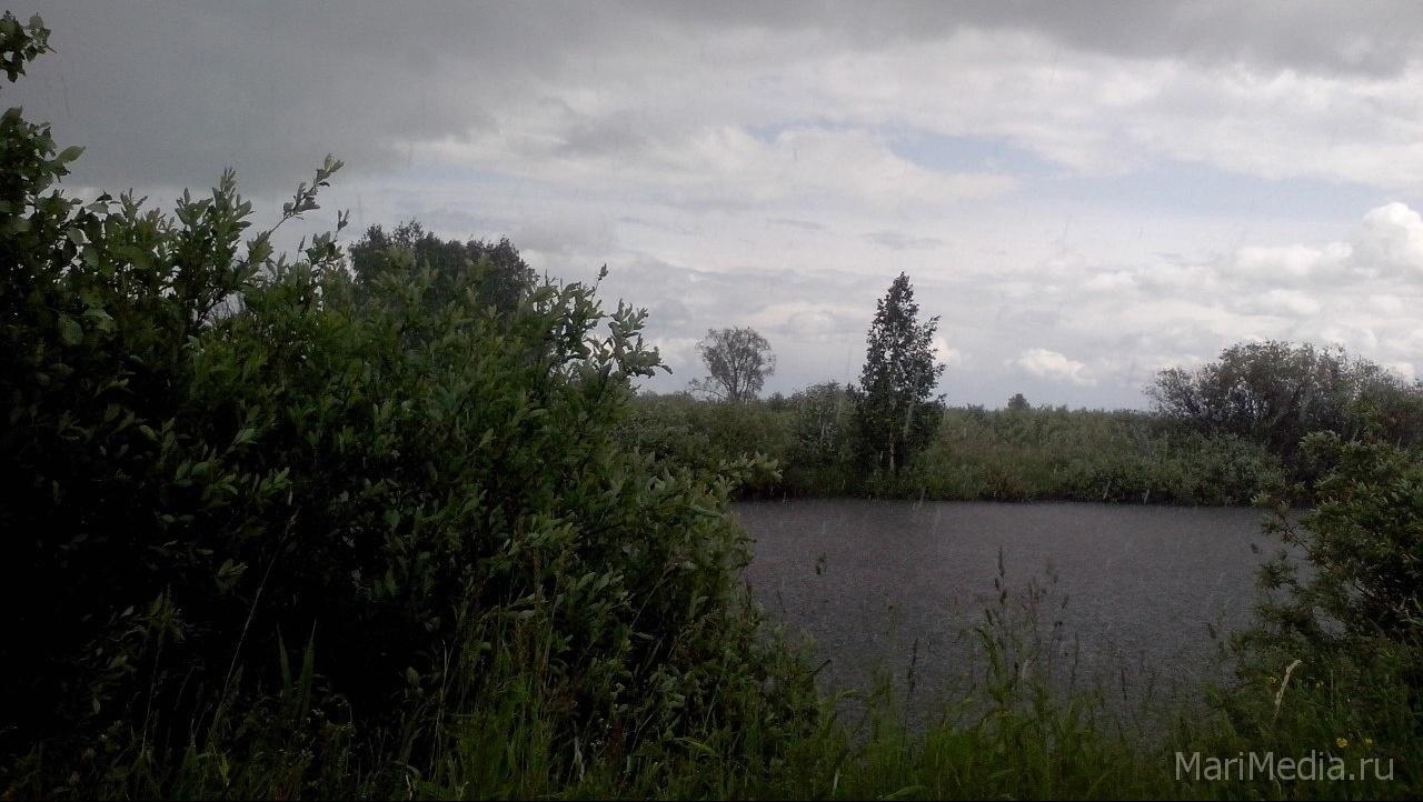 В Морках сотрудник ГИБДД спас тонущего рыбака