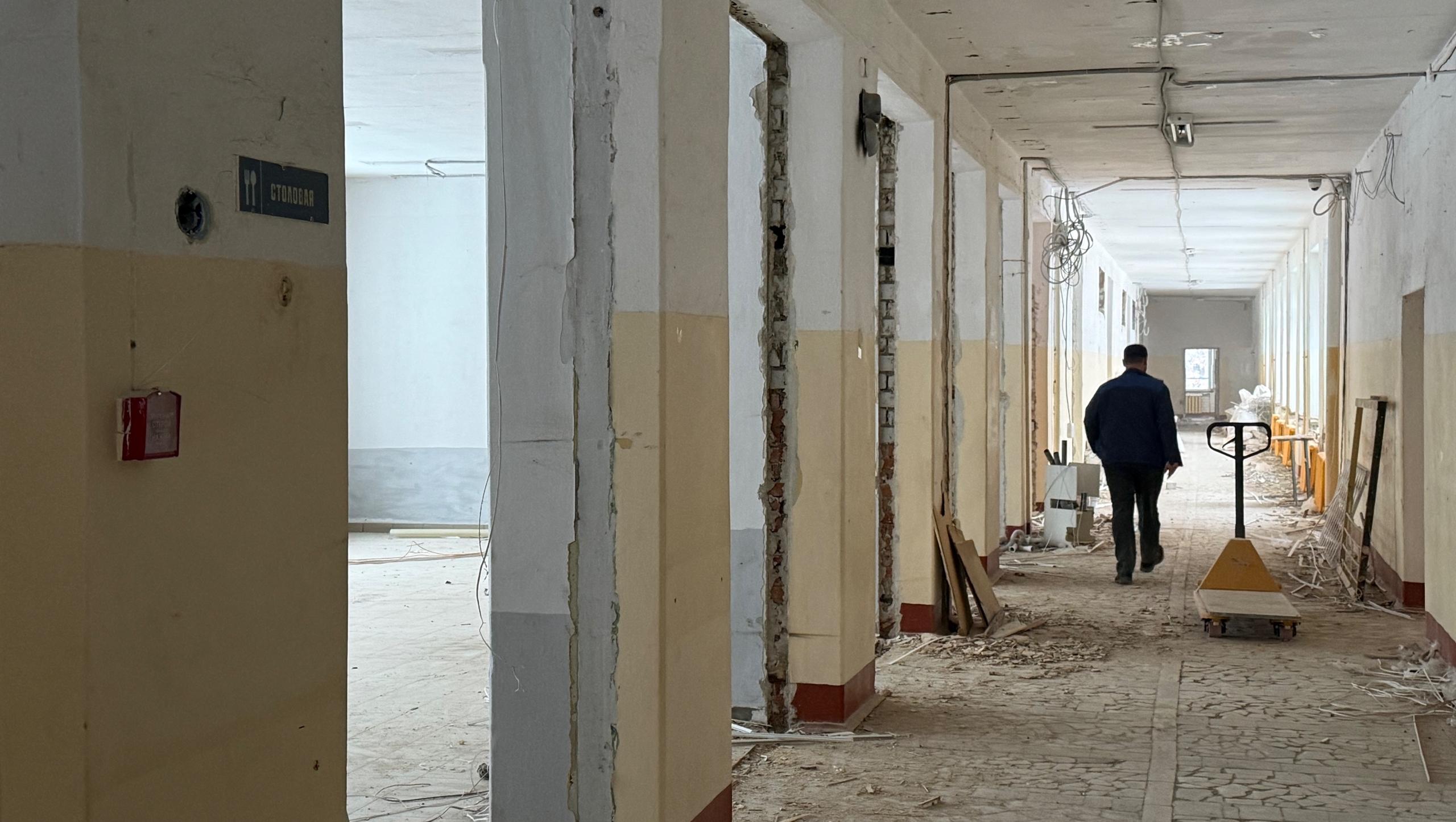 В Йошкар-Оле от школы № 16 остались несущие стены