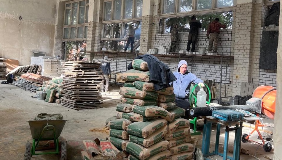 Ремонт школы №10 в Йошкар-Оле идёт с опережением графика