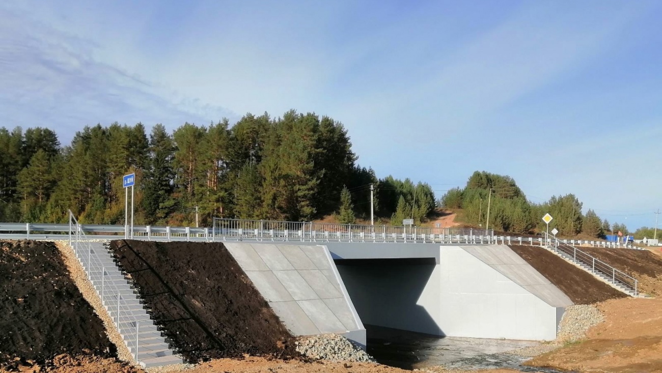 В Марий Эл капитально отремонтировали 49-летний мост