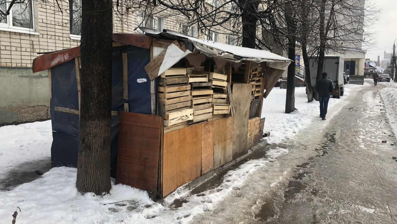 В Йошкар-Оле ищут собственников  незаконно установленных нестационарных объектов