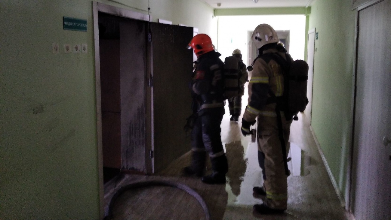 В Перинатальном центре РМЭ произошёл пожар