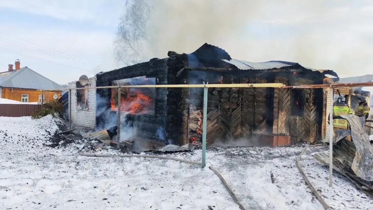 В посёлке Морки устанавливают причину трагического пожара