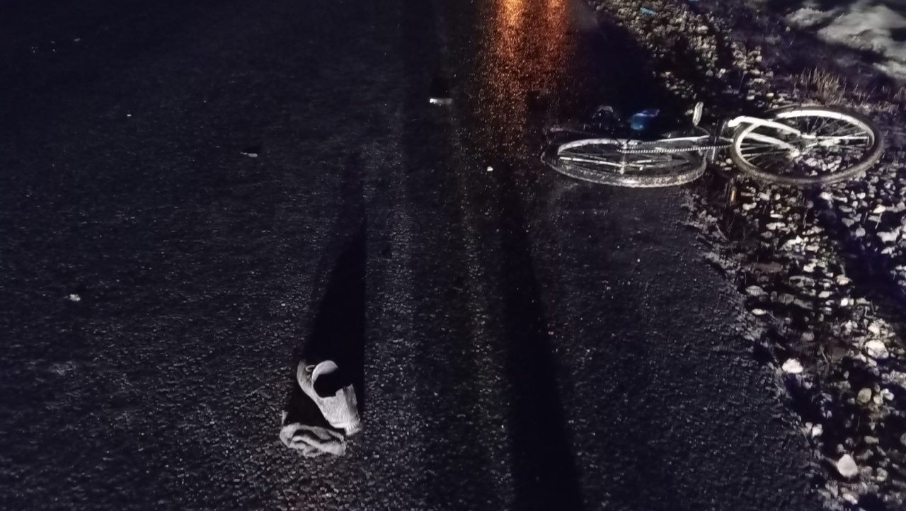 На дороге в Советском районе насмерть сбили велосипедиста