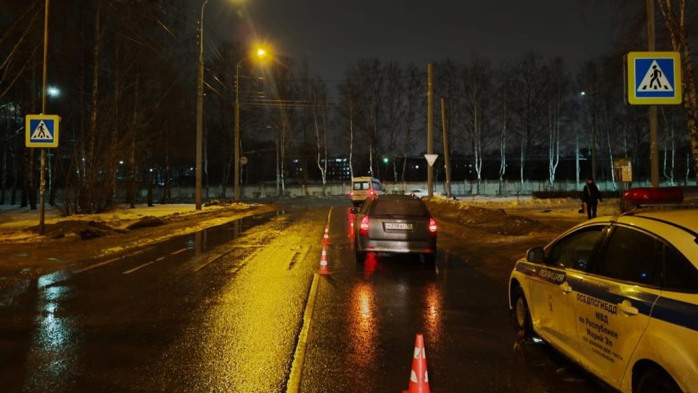 В Марий Эл сбили двух 63-летних пешеходов, один человек погиб