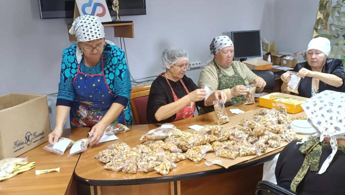 В посёлке Советский в ЦОСП готовят для бойцов сухие супы