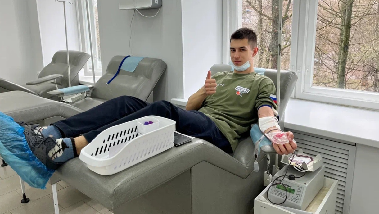 Молодёжка ОНФ Марий Эл провела донорскую акцию