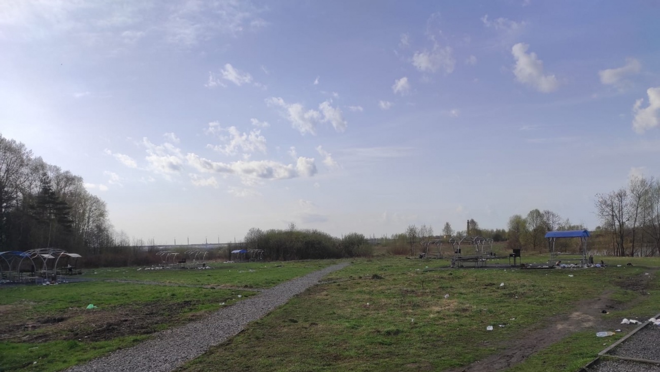 В Димитровском парке и Аллее здоровья после отдыхающих остаются горы мусора