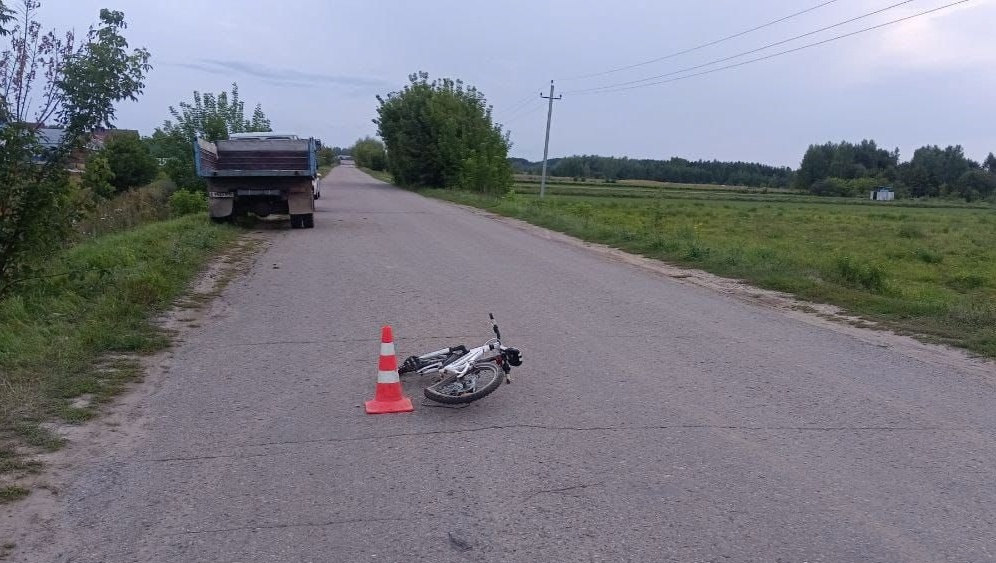 В Марий Эл 10-летний велосипедист получил тяжёлые травмы в ДТП с грузовиком
