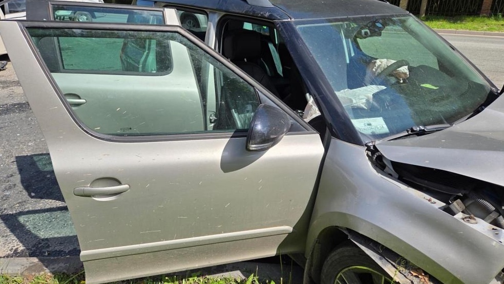 На перекрёстке Йошкар-Олы столкнулись Skoda Yeti и Hyundai Solaris