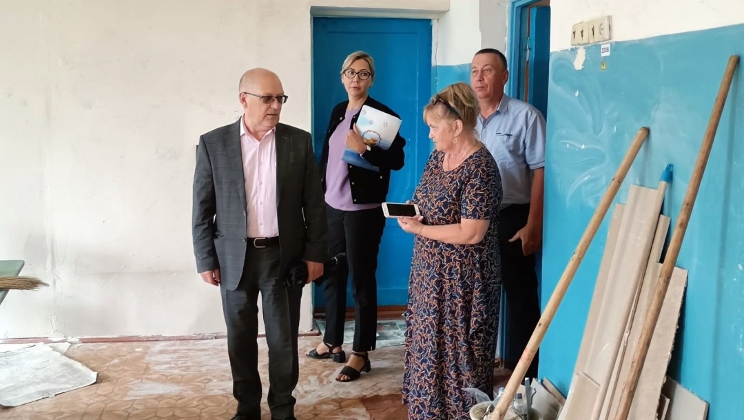 В Горномарийском районе под «Точку роста» ремонтируют три класса