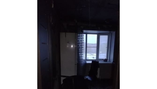 В посёлке Медведево из-за пожара эвакуировали на улицу 18 взрослых и семь детей