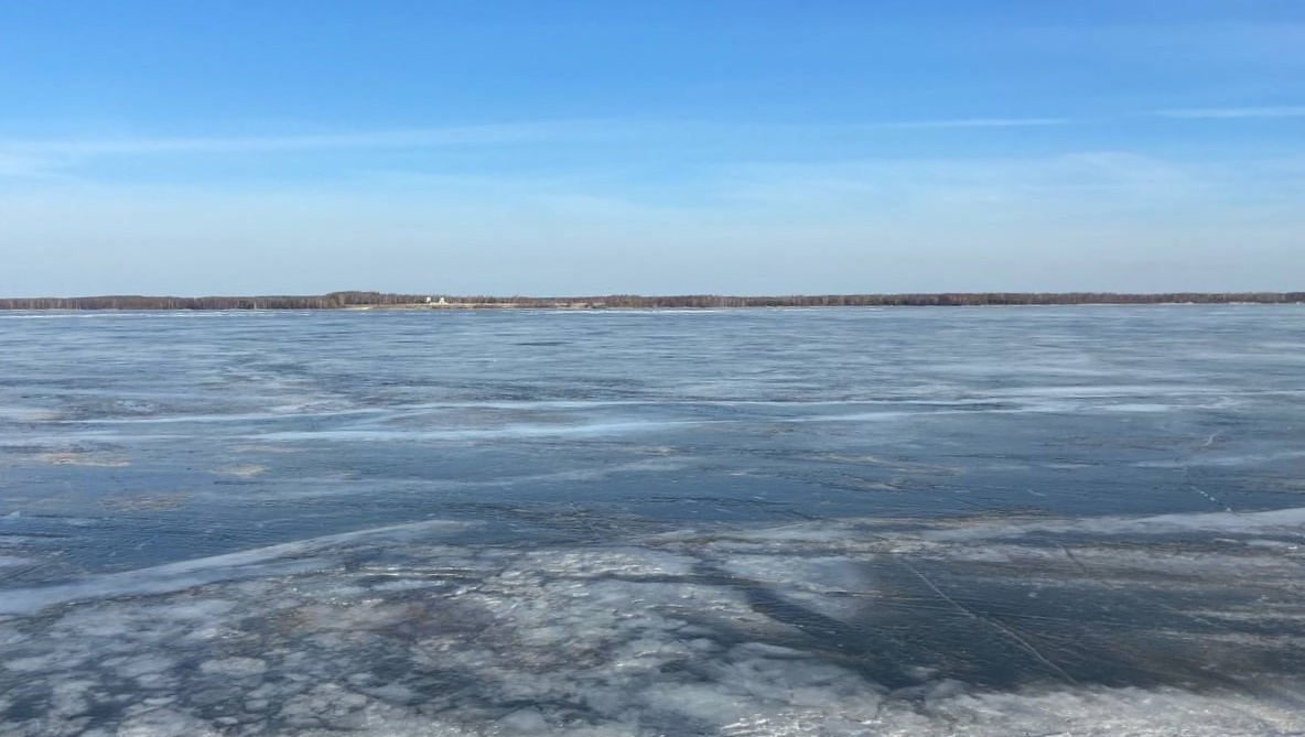 На Волге в Козьмодемьянске под лёд провалился подросток