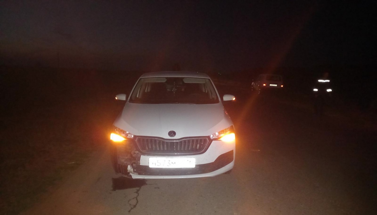 На сельской дороге иномарка переехала человека