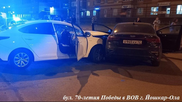 Три человека пострадали в пьяном ДТП в Йошкар-Оле