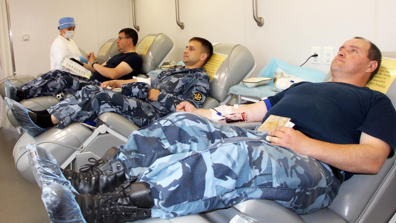 В Марий Эл ИК-3 организовала акцию по сбору донорской крови