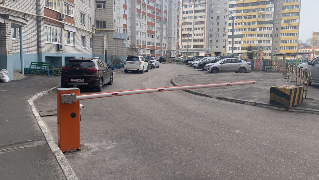 В Йошкар-Оле появились «умные» шлагбаумы