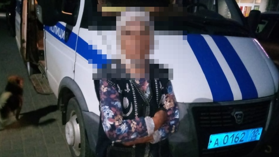 В Горномарийском районе нашли пропавшую бабушку