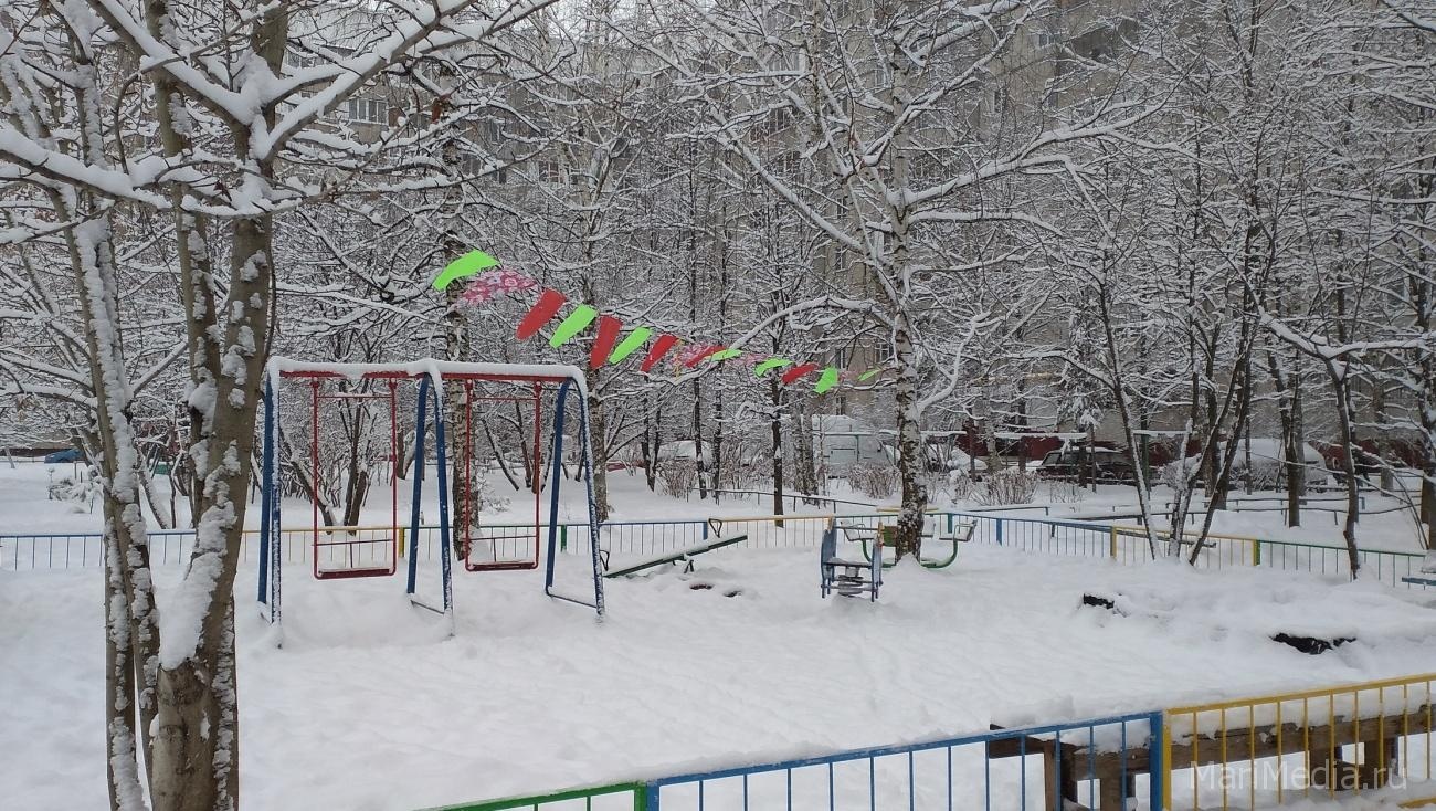 В Марий Эл сегодня ночью обещают снегопад