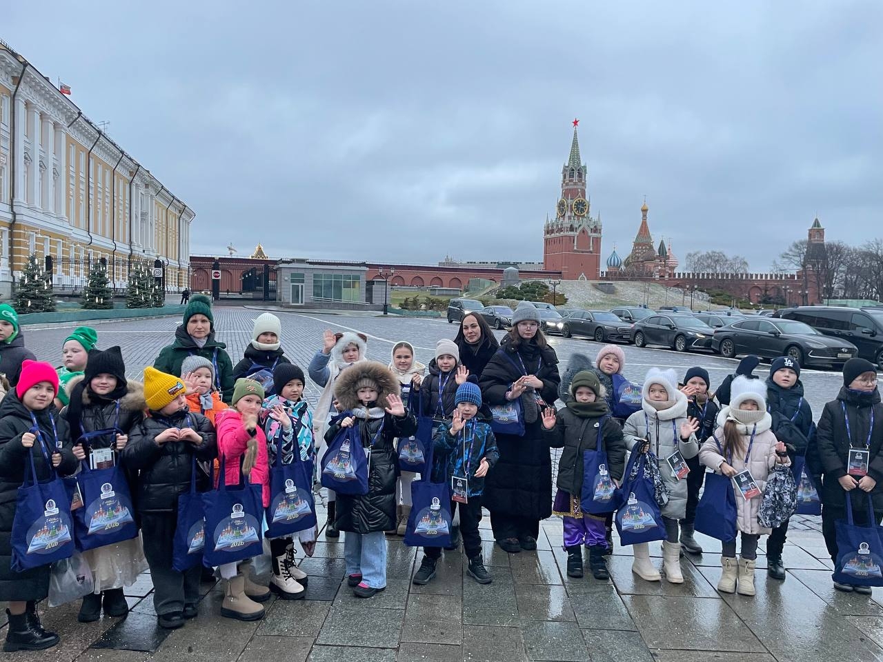 Школьники Марий Эл побывали на Кремлёвской ёлке 