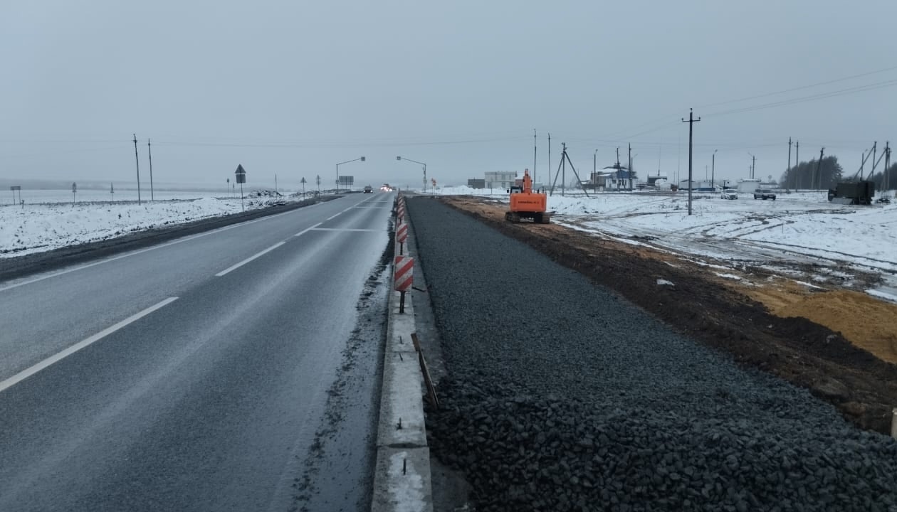 На Сернурском тракте модернизируют аварийный перекрёсток