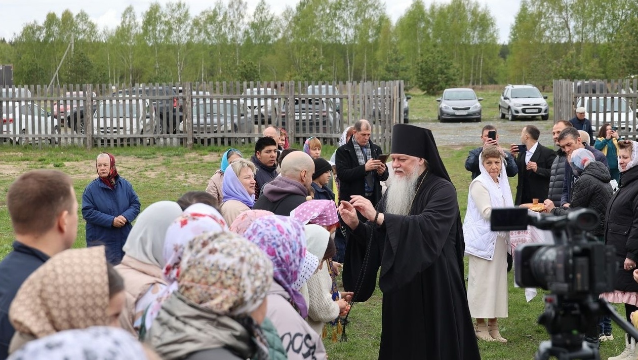 Епископ Феофан освятил придел храма Владимирской иконы Божией Матери в Волжске