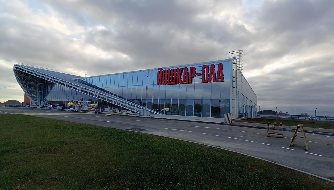 В Марий Эл завершены строительно-монтажные работы аэровокзального комплекса