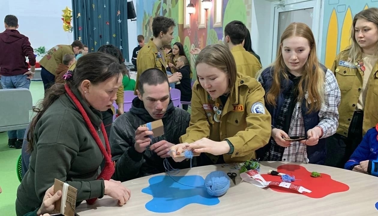 Бойцы студотрядов МарГУ участвуют в акции «Снежный десант»