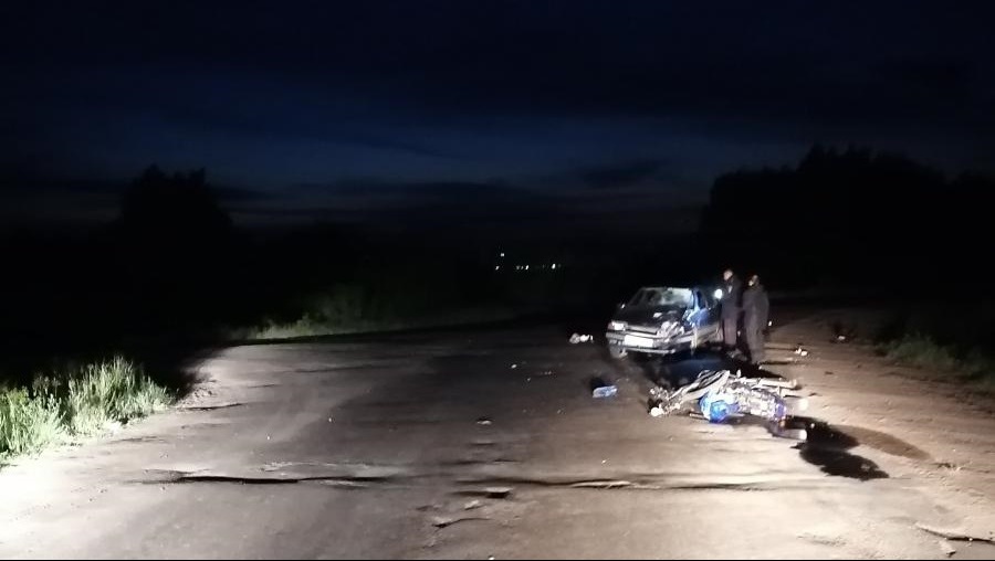 Подростки на скутере попали в ДТП