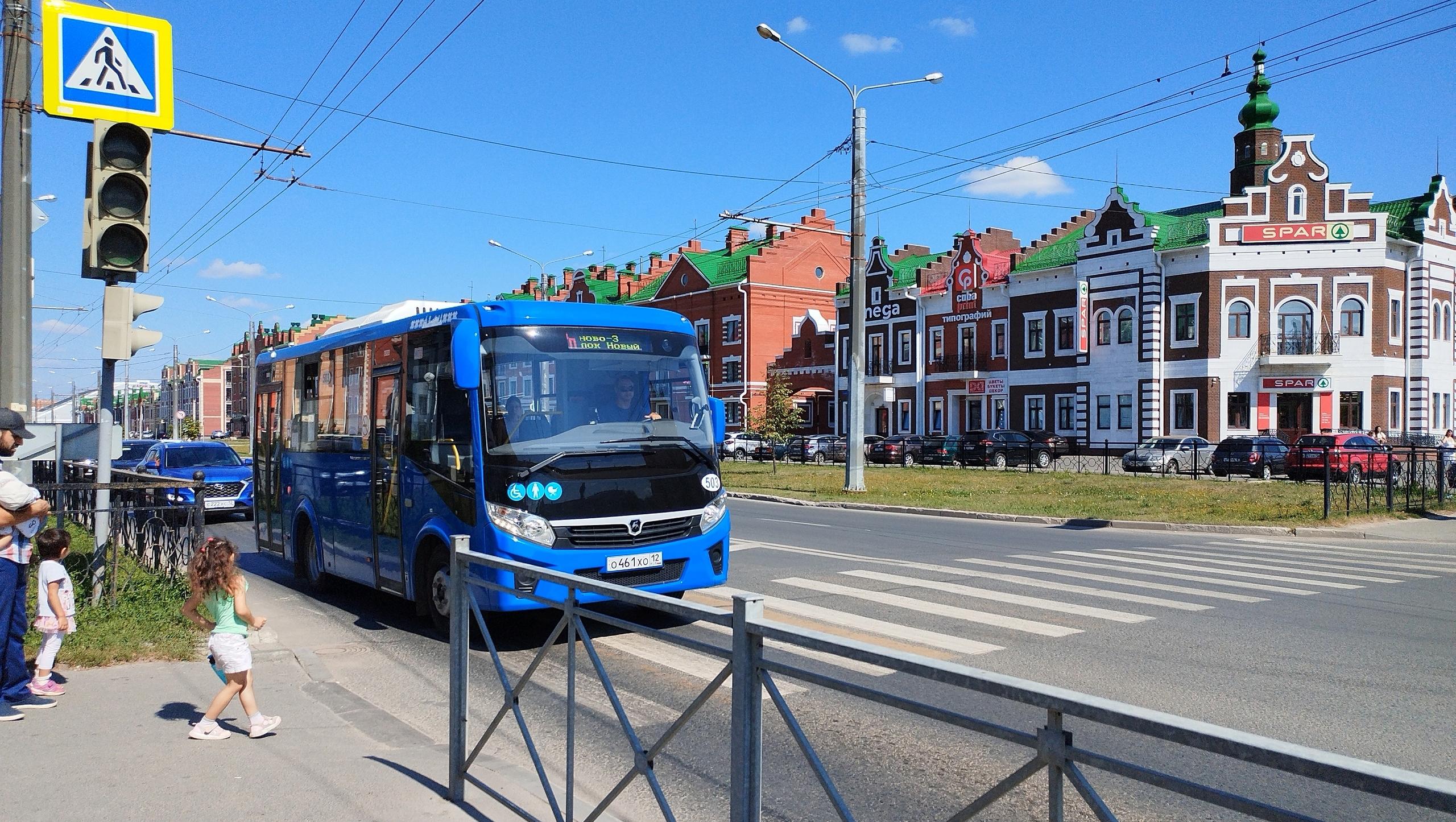 В Йошкар-Оле из-за ремонта дорог опять изменили маршрут движения автобусов